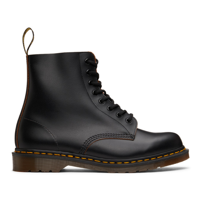 Dr. Martens Black Made In England 1460 Boots