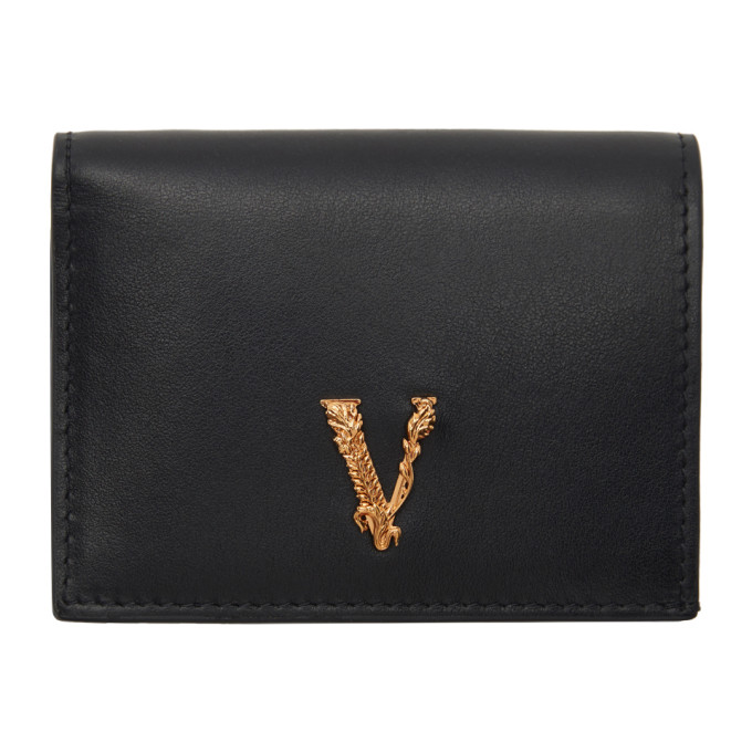 Versace Black Vitrus Wallet