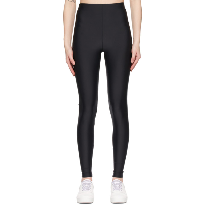 Versace SSENSE Exclusive Black Basic Leggings