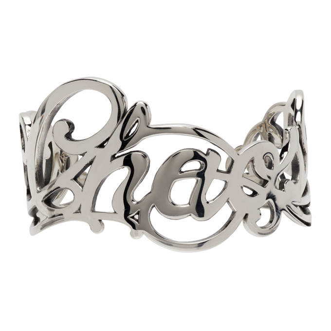 Undercover Silver Justin Davis Edition Chaos Cuff Bracelet