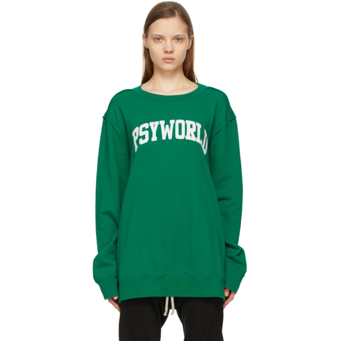 Undercover Green Psyworld Sweatshirt