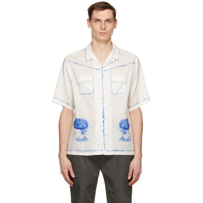 Undercover Off-White Beret Print Shirt