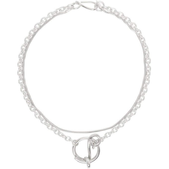 Sapir Bachar Silver Moon Choker