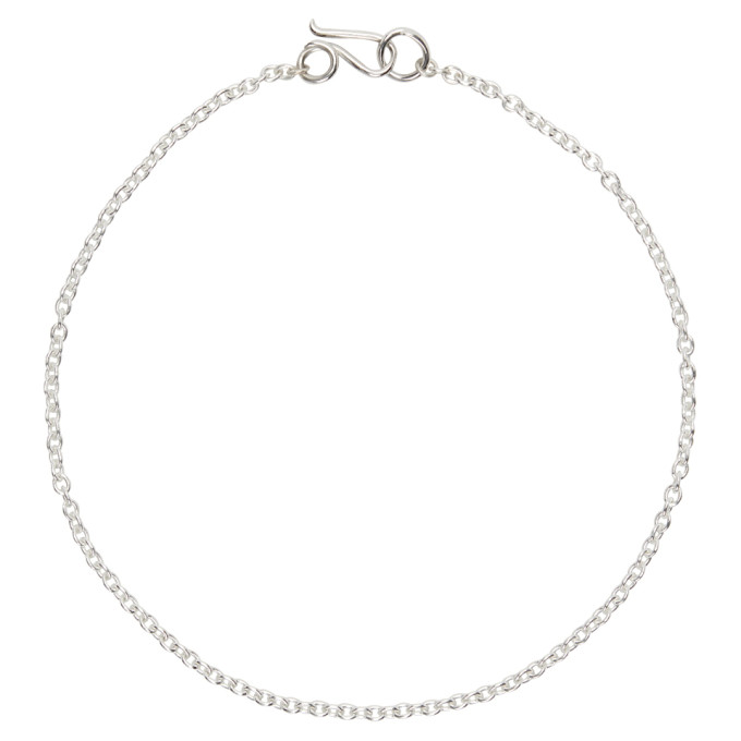 Sapir Bachar Silver Loop Clasp Necklace