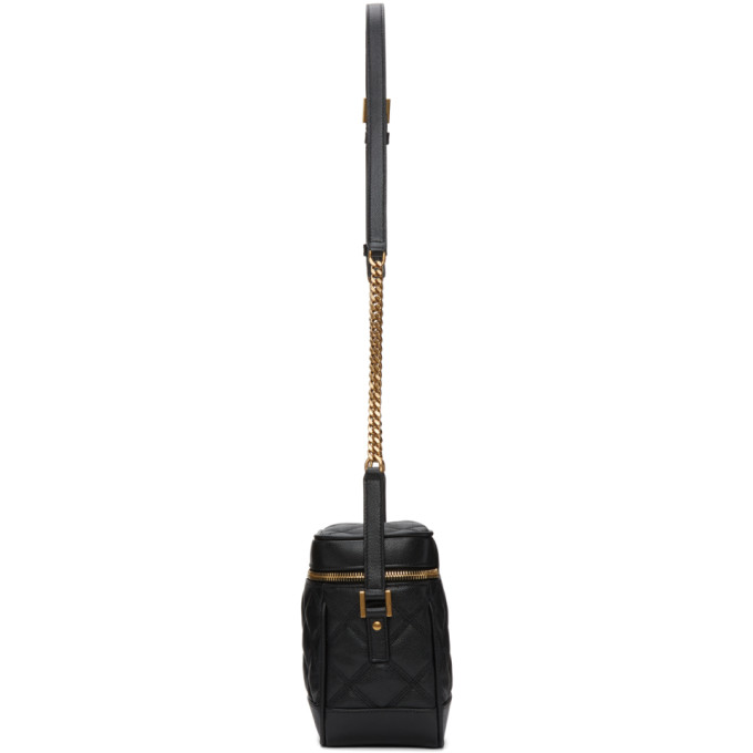SAINT LAURENT BLACK 80'S VANITY BAG