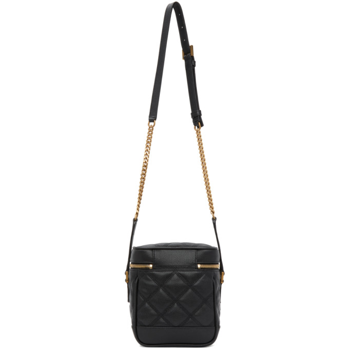 SAINT LAURENT BLACK 80'S VANITY BAG