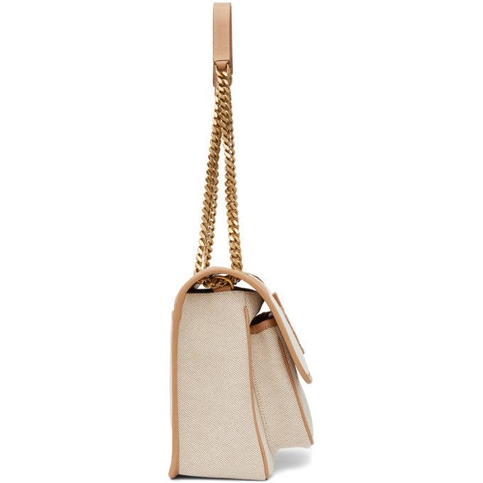 SAINT LAURENT SAINT LAURENT BEIGE CANVAS MEDIUM NIKI BAG