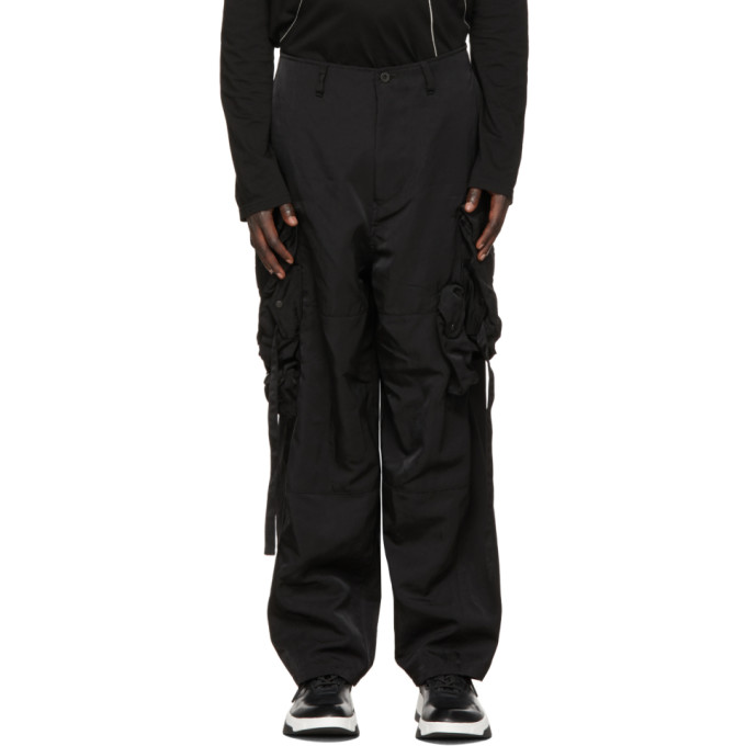 Julius Black Gasmask Cargo Pants