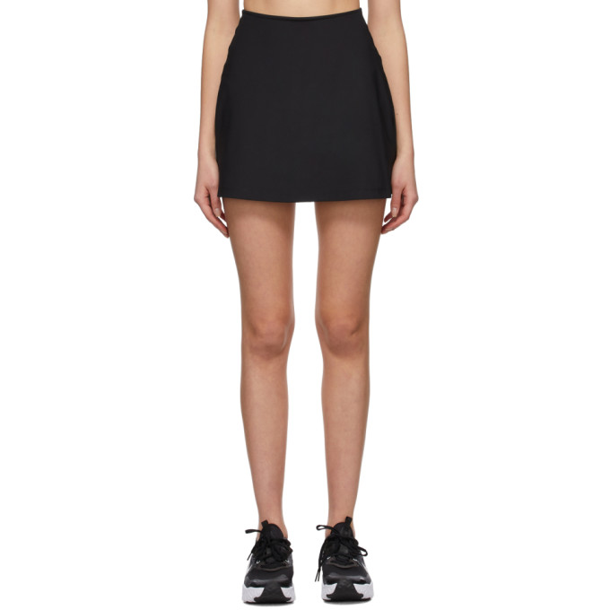 GIRLFRIEND COLLECTIVE BLACK HIGH-RISE SKORT