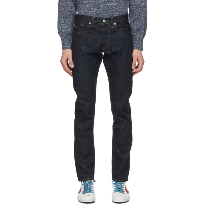 RRL Indigo Denim Slim Fit Jeans