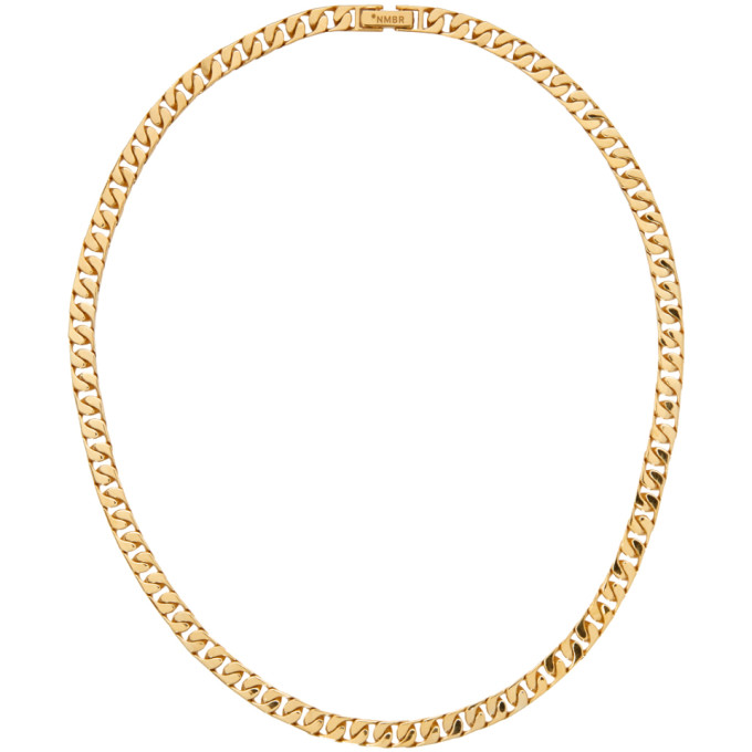Numbering Gold 9362 Necklace