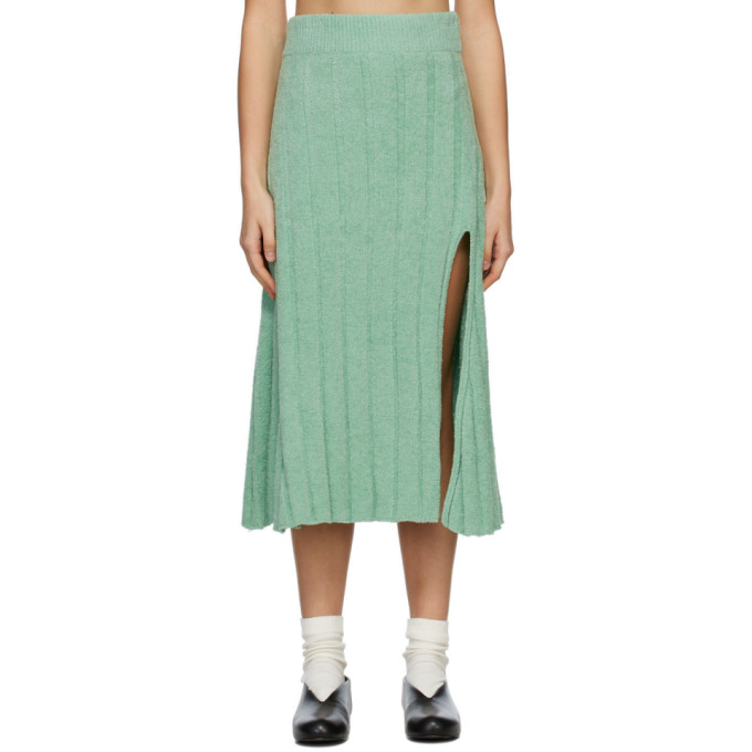 RUS SSENSE Exclusive Green Aube Skirt