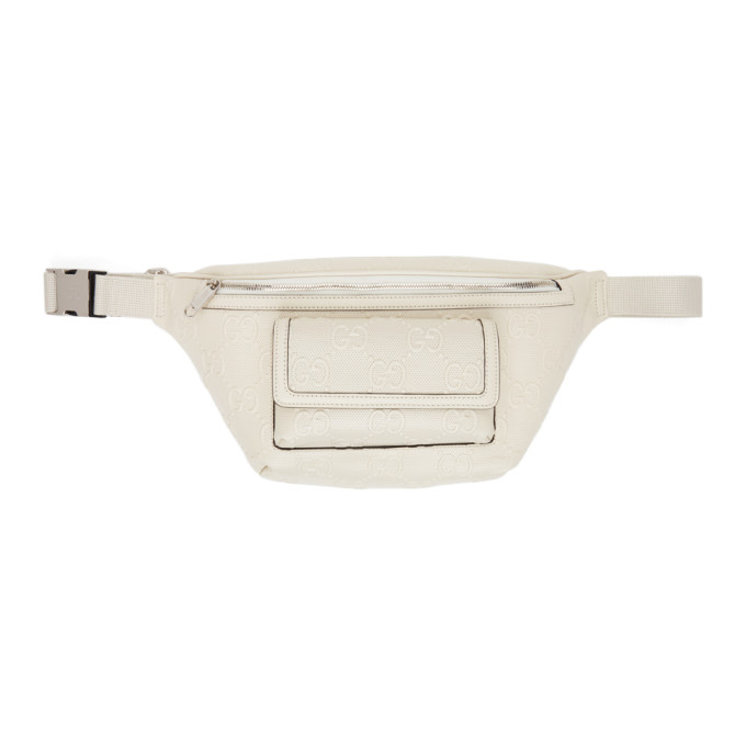 Gucci Off-White GG Embossed Belt Bag