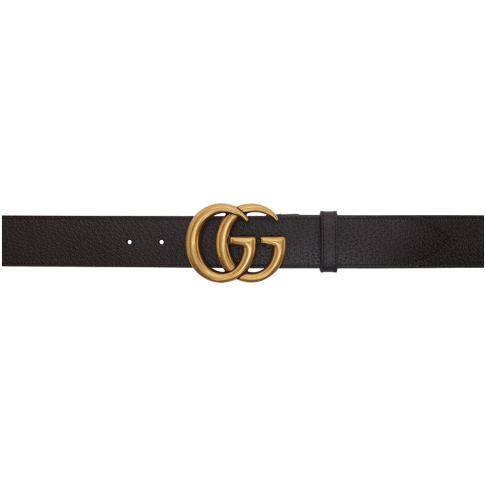 Gucci Brown Gg Marmont Belt In 2145 Brown