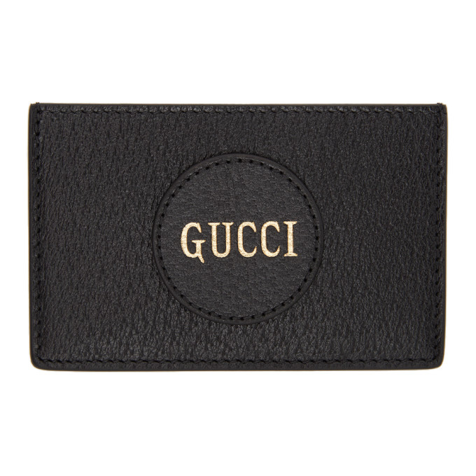Gucci Black Logo Card Holder