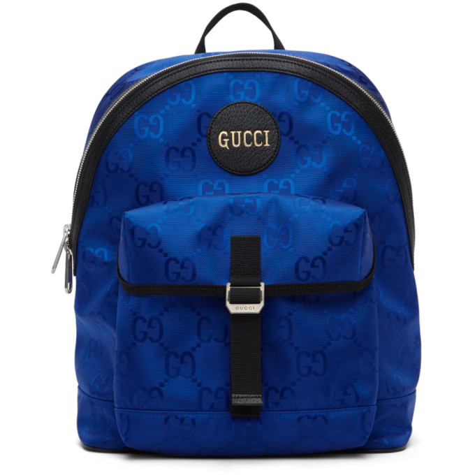 Gucci Blue Off The Grid Backpack