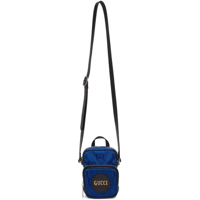 Gucci Blue Off The Grid Mini Messenger Bag