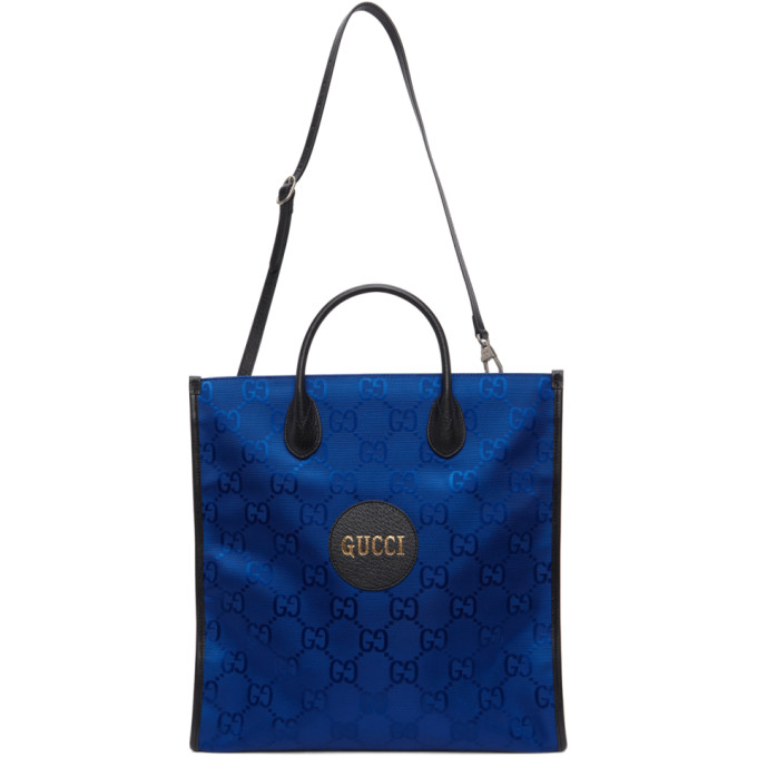 Gucci Blue Off The Grid Long Tote