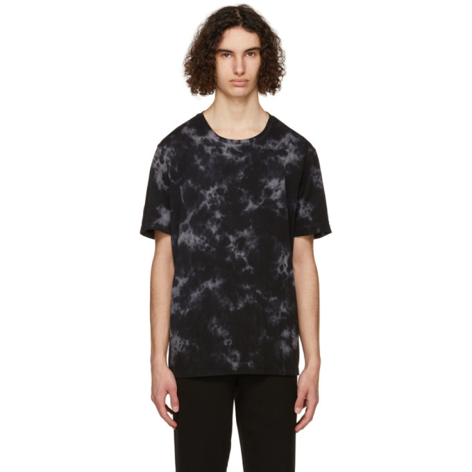 Frame Black Tie-Dye T-Shirt