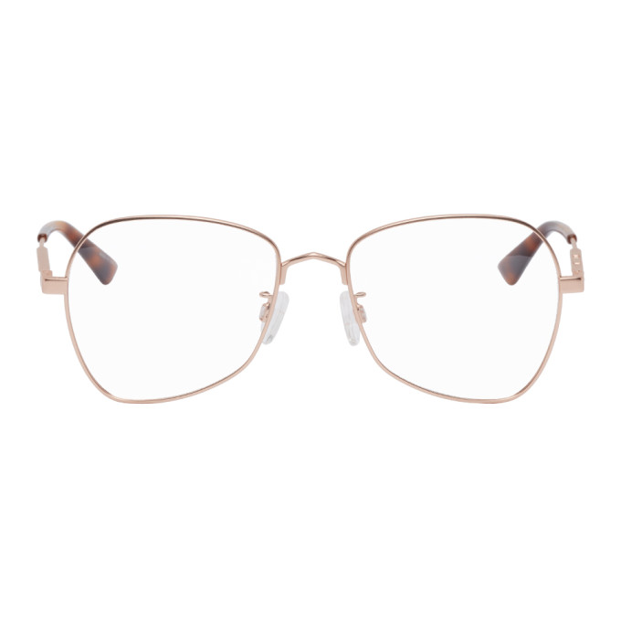 MCQ Rose Gold Metal Glasses