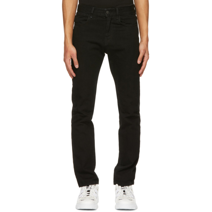 MCQ Black Slim-Fit Jeans