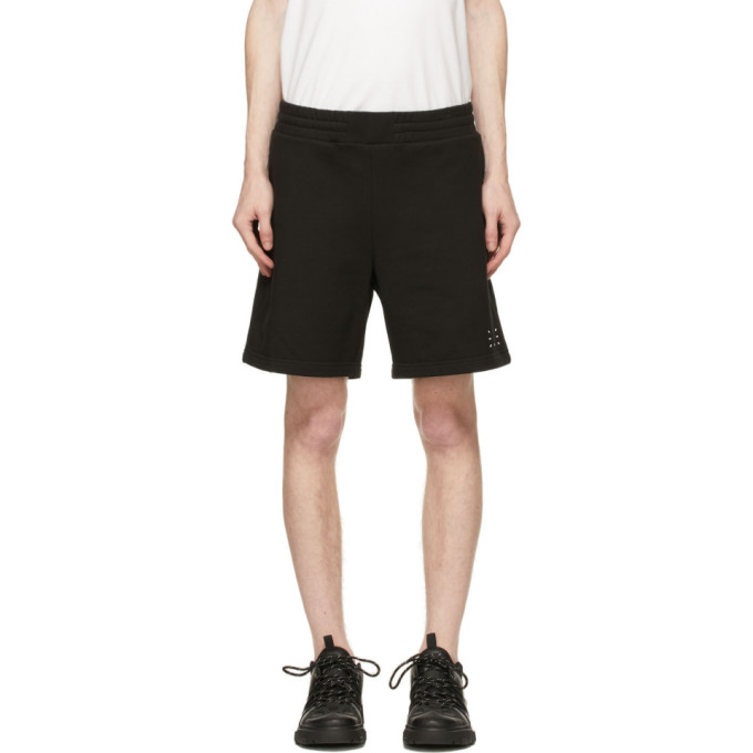 MCQ Black Logo Shorts