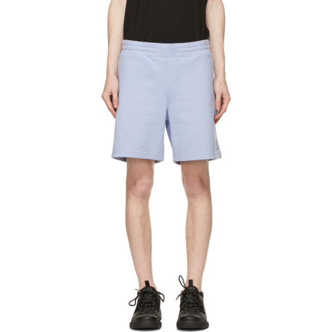 MCQ Purple Logo Shorts