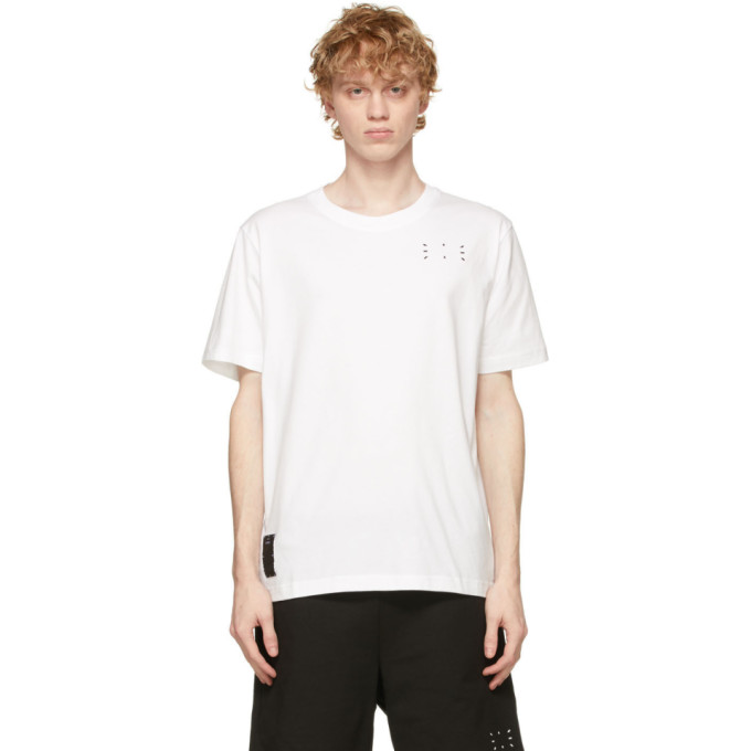 MCQ White Relaxed Logo T-Shirt