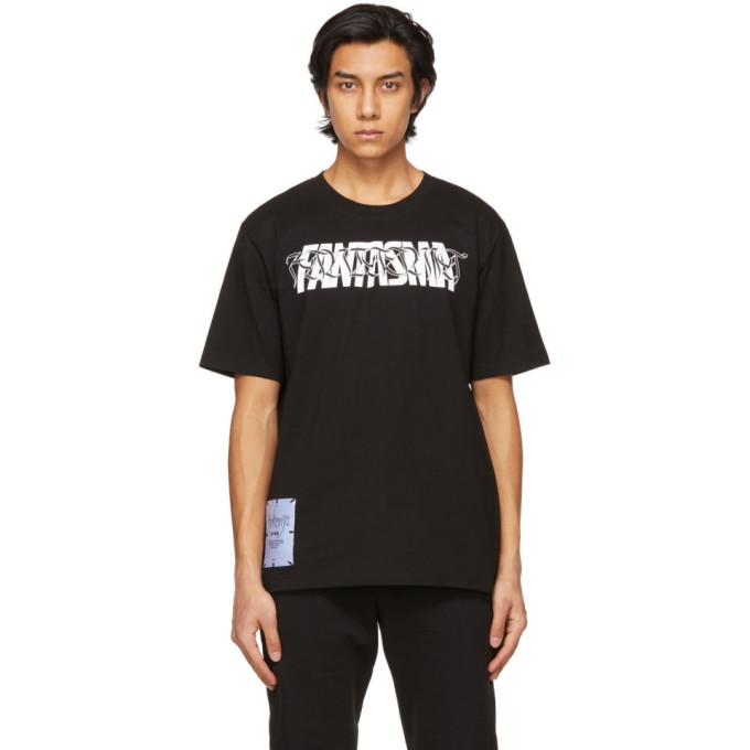 MCQ Black Relaxed T-Shirt