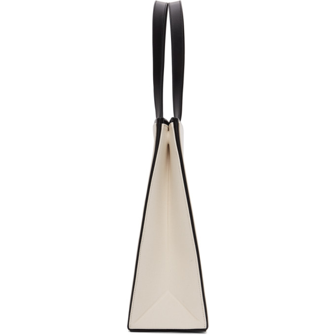 PETER DO PETER DO OFF-WHITE AND BLACK MEDEA EDITION AIRPORT TOTE