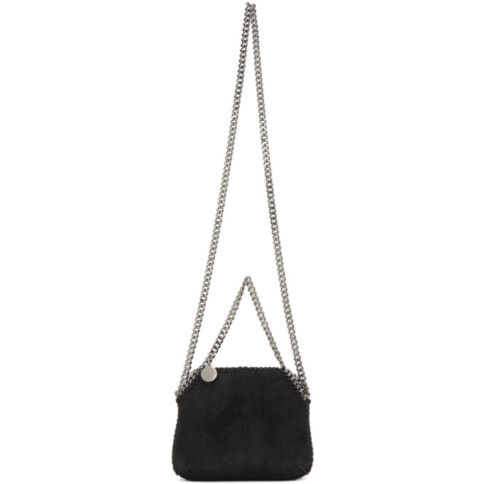 Stella McCartney Black Tiny Falabella Shoulder Bag