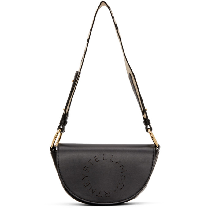 Stella McCartney Black Marlee Logo Bag