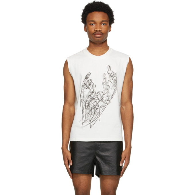 Sean Suen Off-White Hands T-Shirt