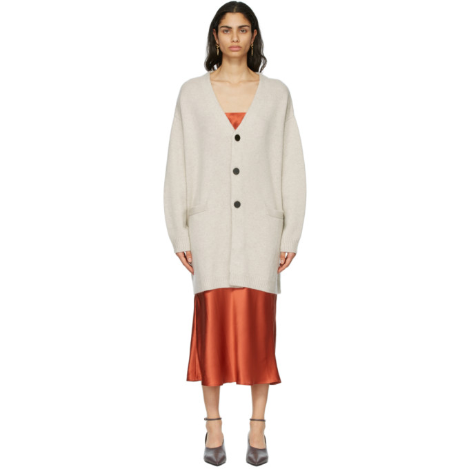 Le Kasha Beige Cashmere Yulian Cardigan