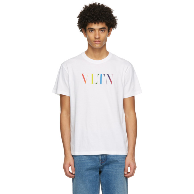 Valentino White VLTN T-Shirt