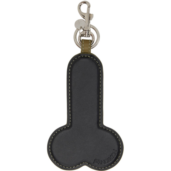 JW Anderson Black Penis Keychain