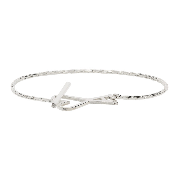 AMI Alexandre Mattiussi Silver Ami De Coeur Bracelet