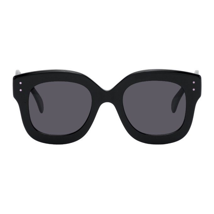 ALAIA Black Oversized Sunglasses