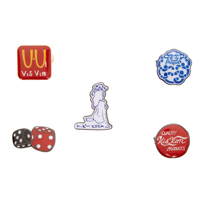 Visvim Five-Pack Lapel Pins