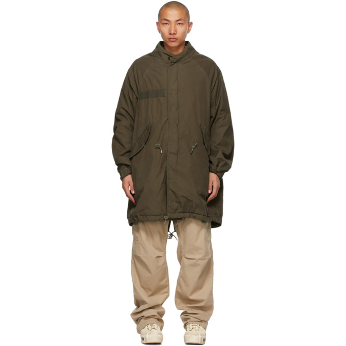 Visvim Khaki Six-Five Fishtail Parka