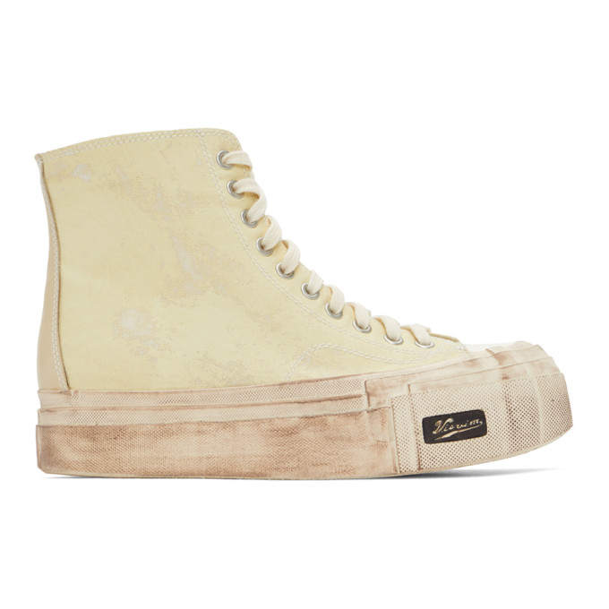 Visvim Off-White Skagway G. Hi Pattern Sneakers