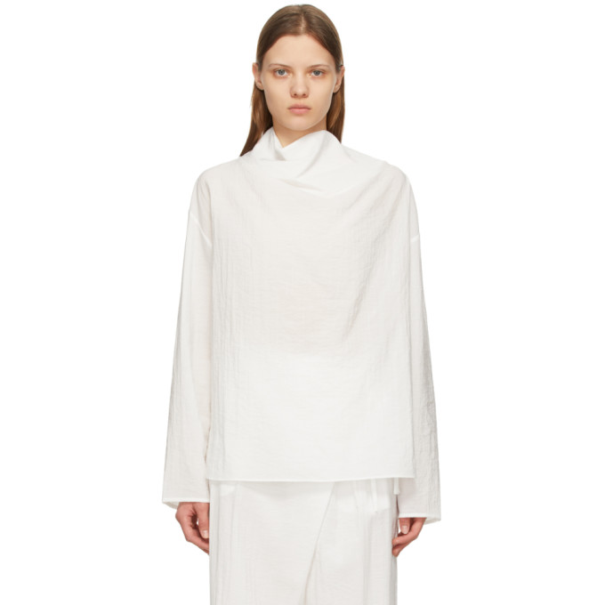 LE17SEPTEMBRE White Muffler Blouse