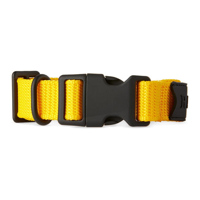 RAINS Yellow Webbing Collar