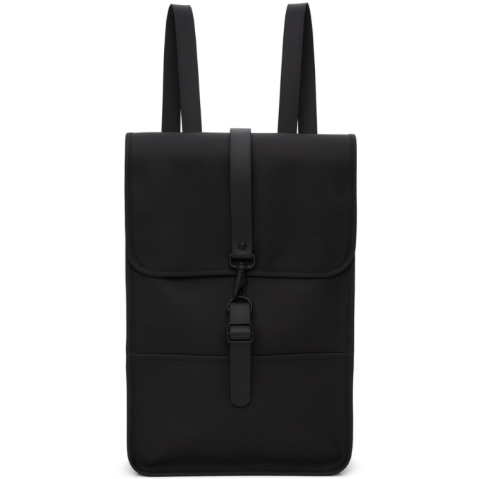 RAINS RAINS BLACK MINI WATERPROOF BACKPACK