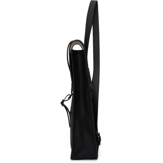 RAINS RAINS BLACK MINI WATERPROOF BACKPACK
