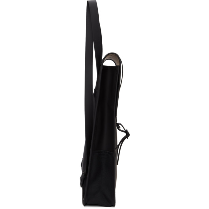 RAINS RAINS BLACK MINI WATERPROOF BACKPACK