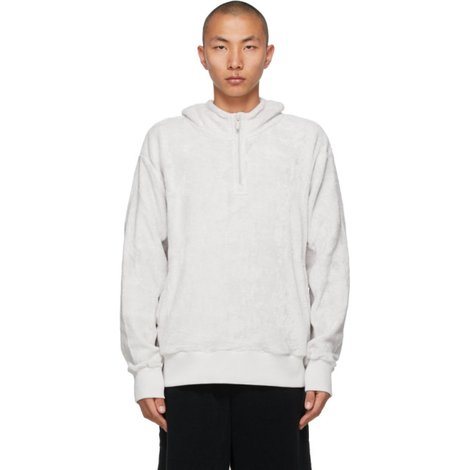 Chemist Creations Grey H2 Half-Zip Hoodie