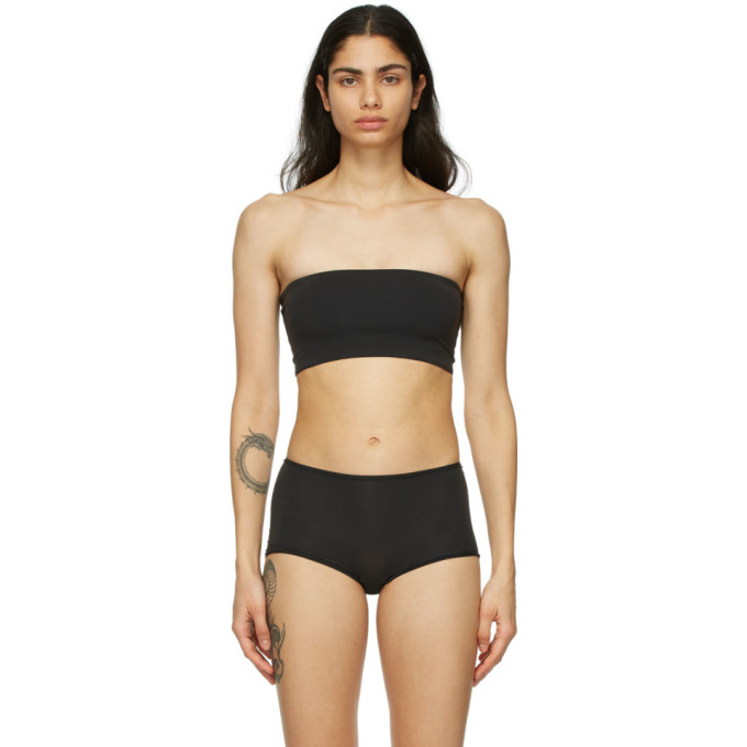 SKIMS Black Fits Everybody Bandeau Bra