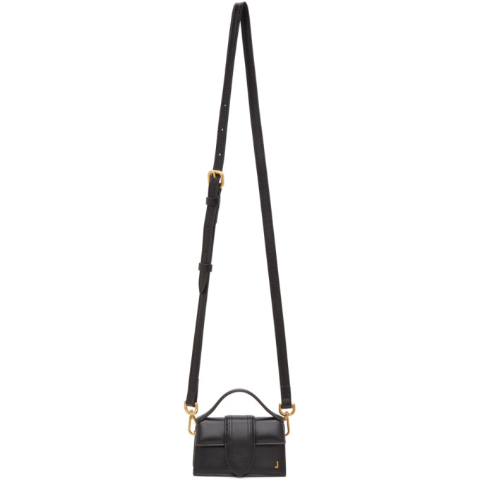 Click to view more detailed imagery on our partner's website Jacquemus Black 'le Petit Bambino' Clutch