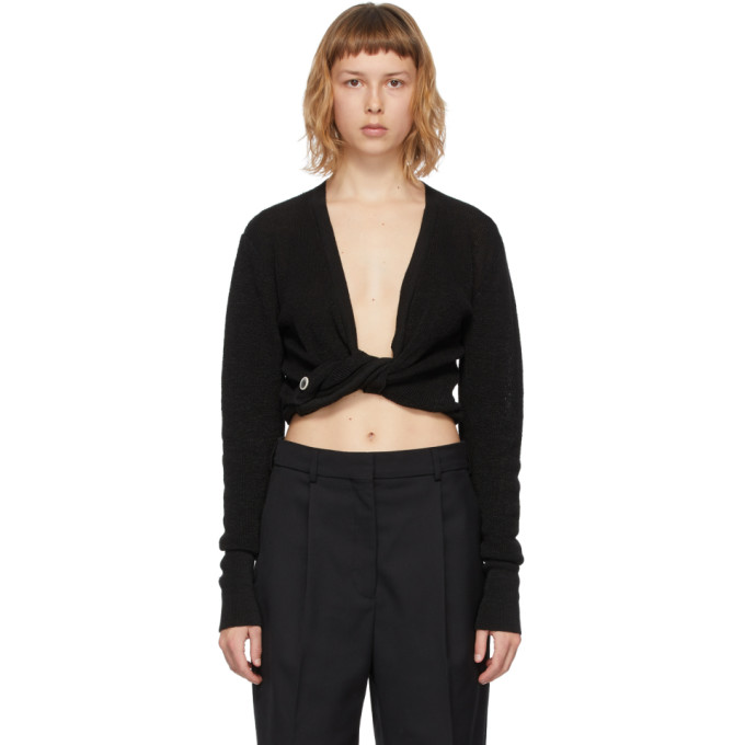 Jacquemus Black Le Gilet Noue Sweater